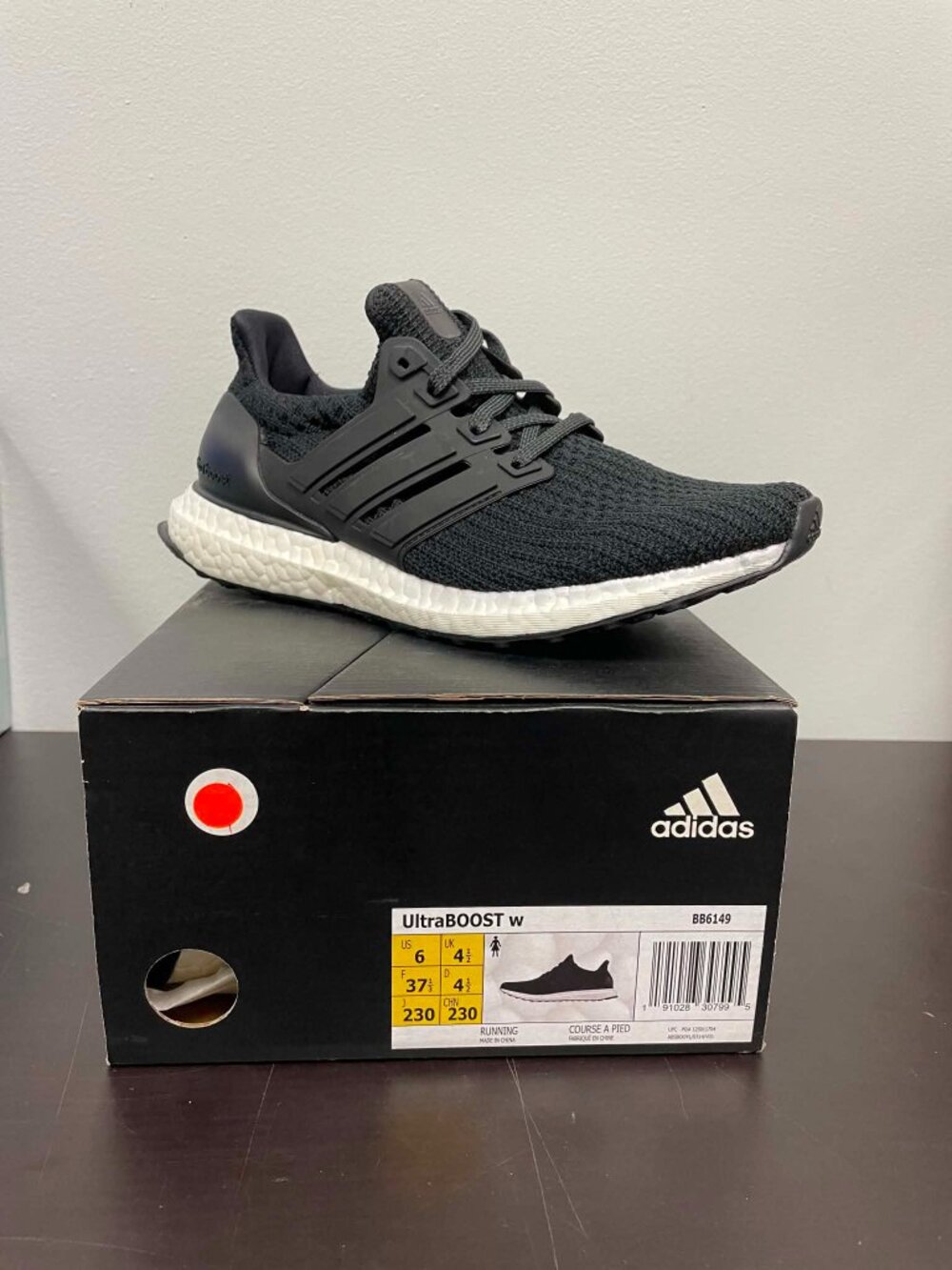 adidas Women's Ultraboost 4.0 Core Black (BB6149)